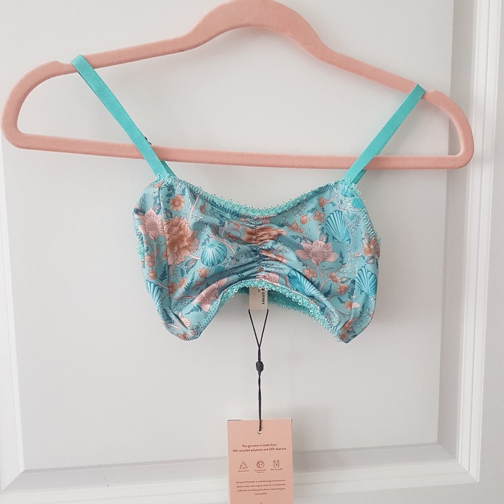 Spell & the Gypsy Collective Seashell Bralette in seafoam